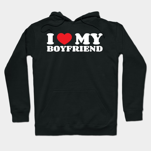 I Love My Boyfriend v3 Hoodie by Emma